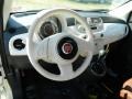 Marrone/Avorio (Brown/Ivory) 2013 Fiat 500 c cabrio Lounge Dashboard