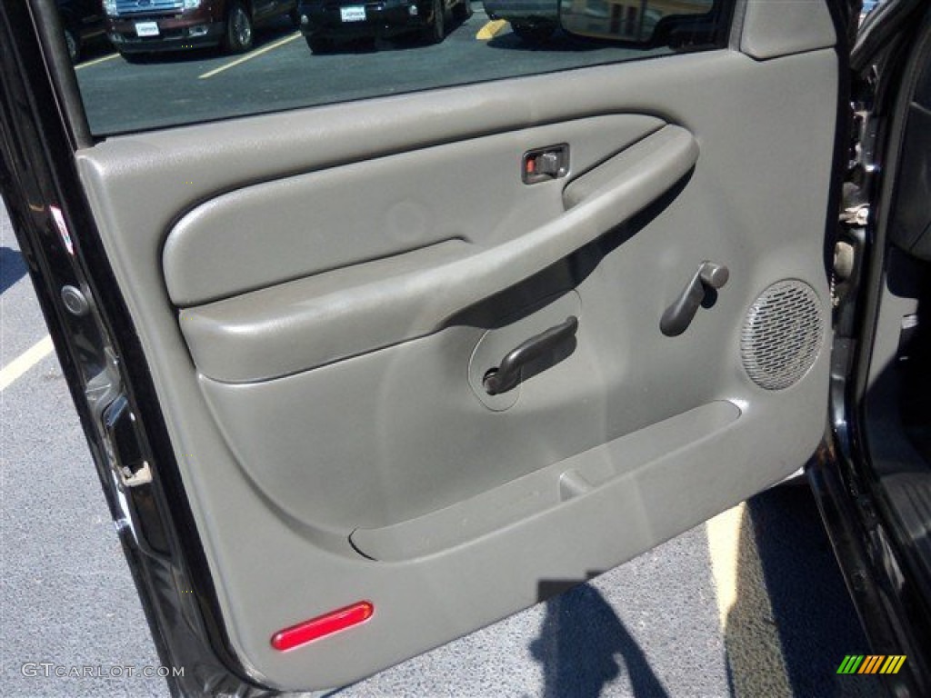 2006 Silverado 1500 LS Extended Cab - Black / Dark Charcoal photo #7