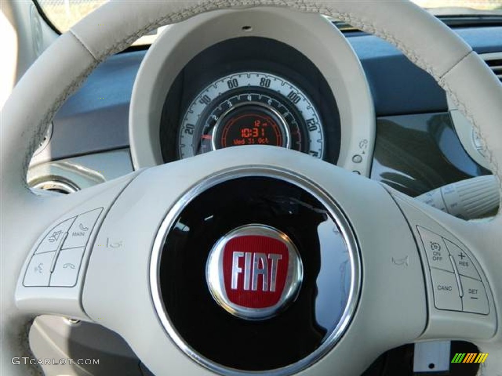 2013 Fiat 500 Pop Controls Photo #73007986