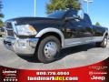 2012 Black Dodge Ram 3500 HD Laramie Crew Cab  photo #1