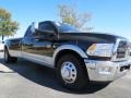 2012 Black Dodge Ram 3500 HD Laramie Crew Cab  photo #4