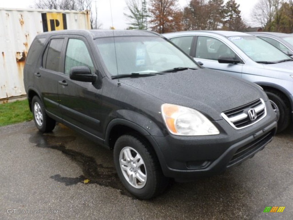 2004 CR-V EX 4WD - Nighthawk Black Pearl / Black photo #1