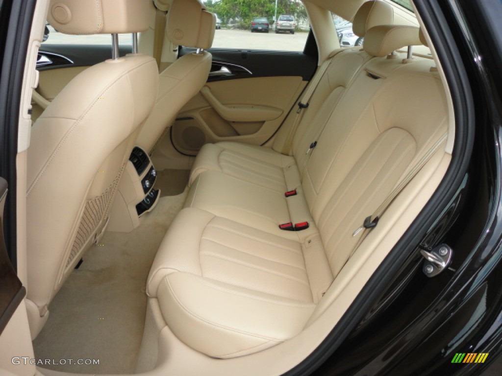 2013 Audi A6 3.0T quattro Sedan Rear Seat Photo #73008984