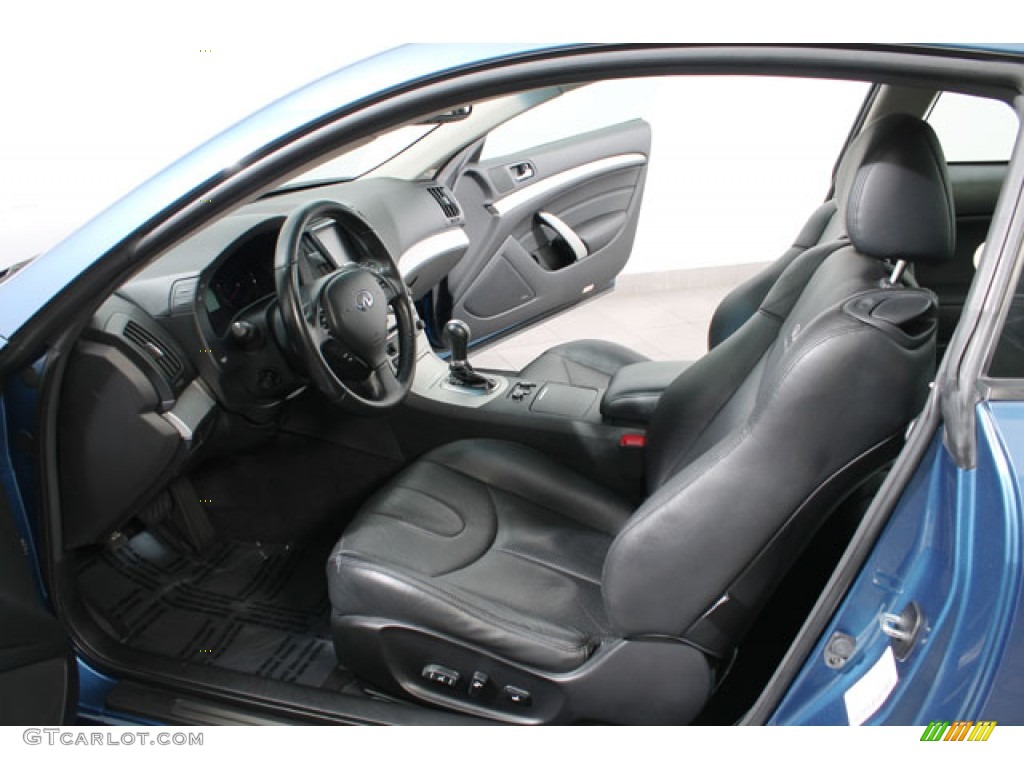 Graphite Interior 2009 Infiniti G 37 x Coupe Photo #73009105