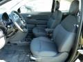 2013 Fiat 500 Grigio/Nero (Gray/Black) Interior Front Seat Photo