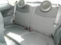 Grigio/Nero (Gray/Black) Rear Seat Photo for 2013 Fiat 500 #73009610