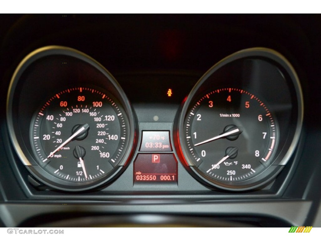 2009 BMW Z4 sDrive30i Roadster Gauges Photo #73010098