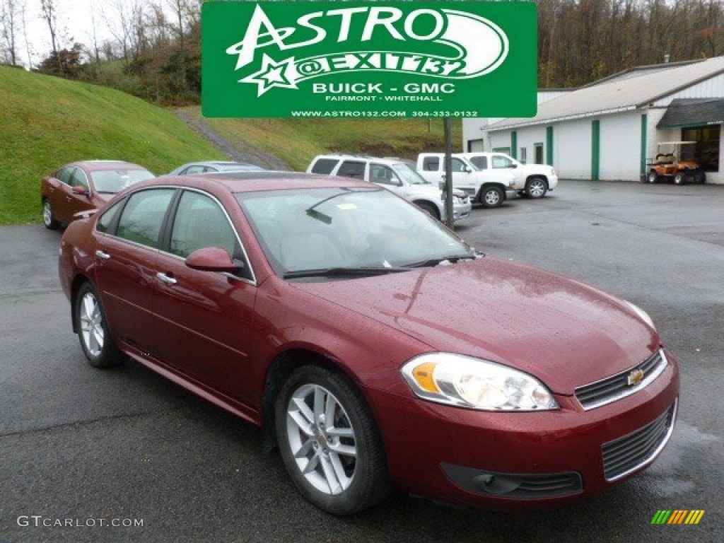 2010 Impala LTZ - Red Jewel Tintcoat / Neutral photo #1