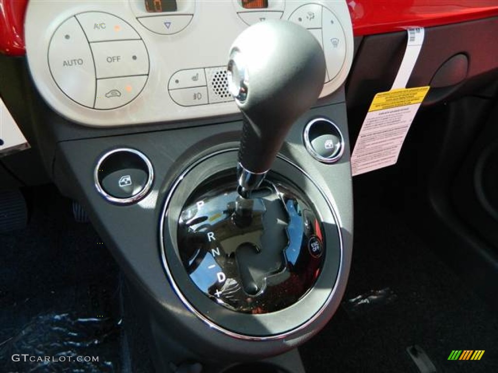 2013 Fiat 500 Lounge 6 Speed Automatic Transmission Photo #73010449