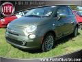 Verde Oliva (Olive Green) 2013 Fiat 500 Lounge