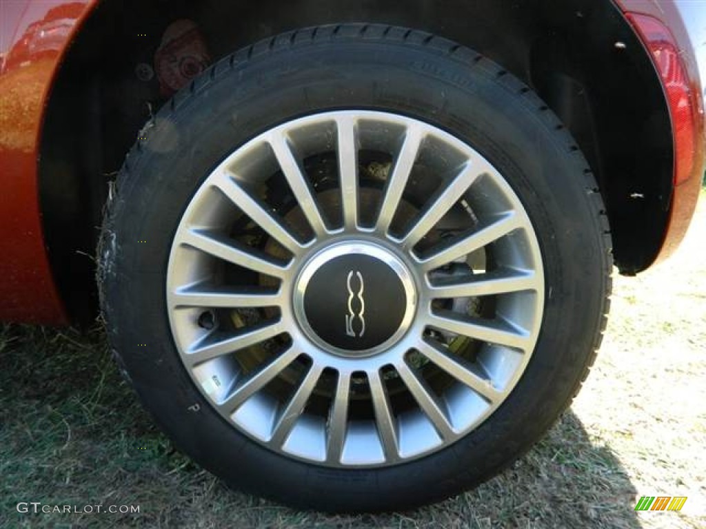 2013 Fiat 500 Lounge Wheel Photo #73010818