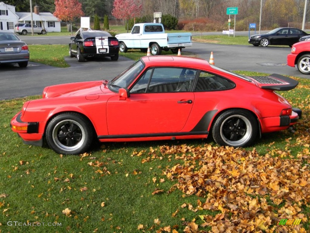 1984 911 Carrera Coupe - Guards Red / Black photo #1