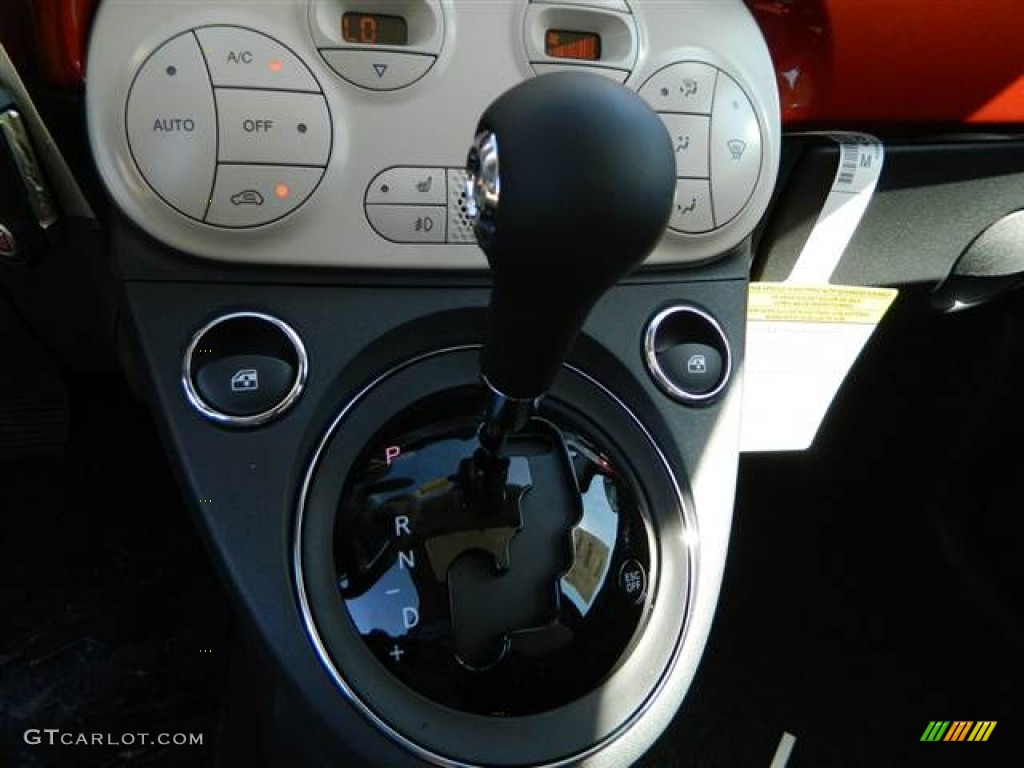 2013 Fiat 500 Lounge 6 Speed Automatic Transmission Photo #73010876