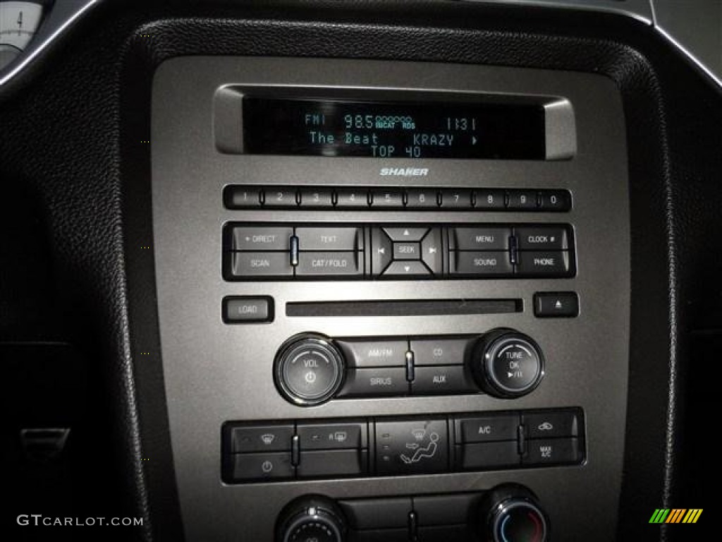 2010 Ford Mustang GT Premium Coupe Controls Photo #73011144