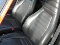 1984 Porsche 911 Black Interior Front Seat Photo