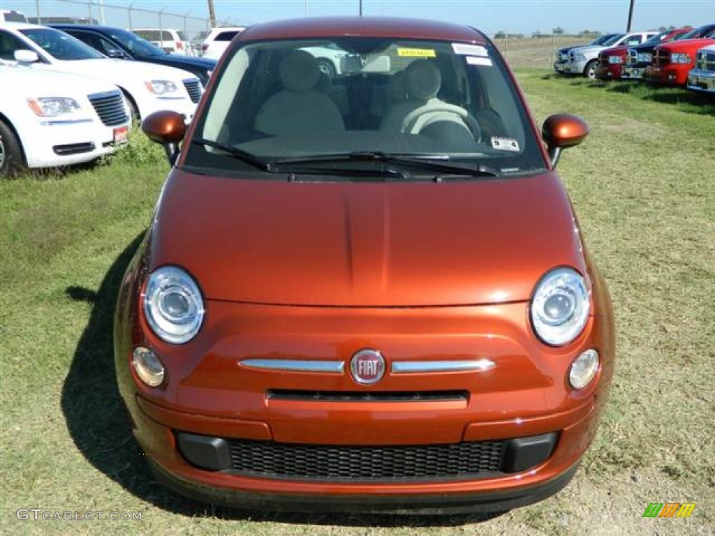 Rame (Copper) 2013 Fiat 500 Pop Exterior Photo #73011346