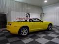 Rally Yellow - Camaro LT Convertible Photo No. 7