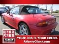 1997 Bright Red BMW Z3 1.9 Roadster  photo #2