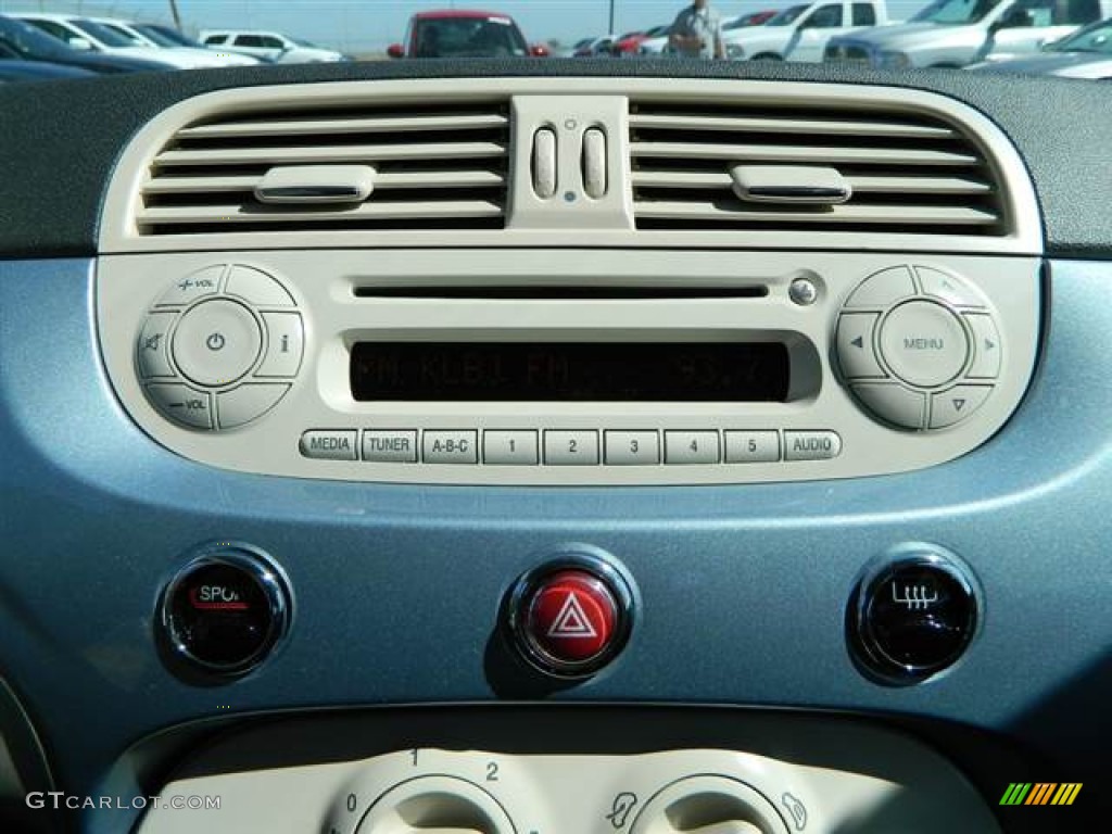 2013 Fiat 500 Pop Audio System Photo #73012671