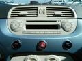 2013 Fiat 500 Grigio/Avorio (Gray/Ivory) Interior Audio System Photo
