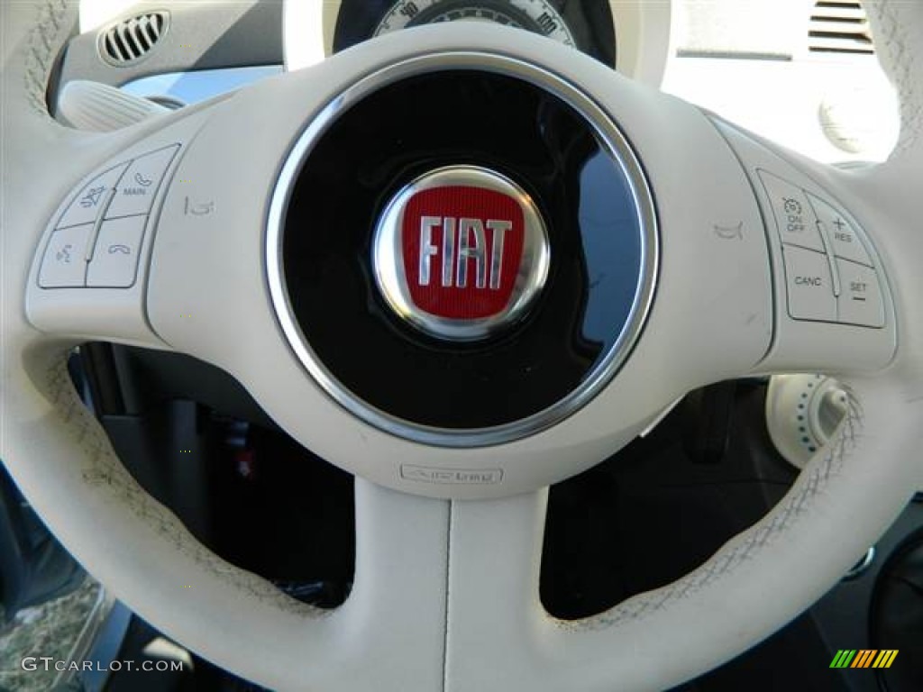 2013 Fiat 500 Pop Controls Photo #73012693