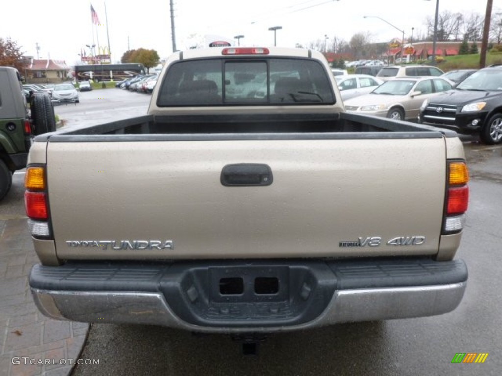2004 Tundra SR5 Access Cab 4x4 - Desert Sand Mica / Oak photo #5