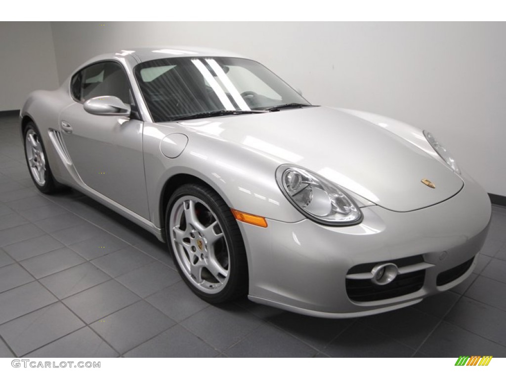 Arctic Silver Metallic 2007 Porsche Cayman S Exterior Photo #73013389