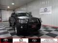 2010 Black Sand Pearl Toyota Tacoma V6 PreRunner TRD Double Cab  photo #1