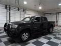 2010 Black Sand Pearl Toyota Tacoma V6 PreRunner TRD Double Cab  photo #4