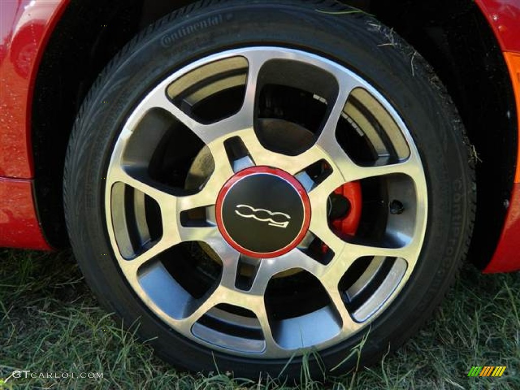 2013 Fiat 500 Sport Wheel Photo #73014226