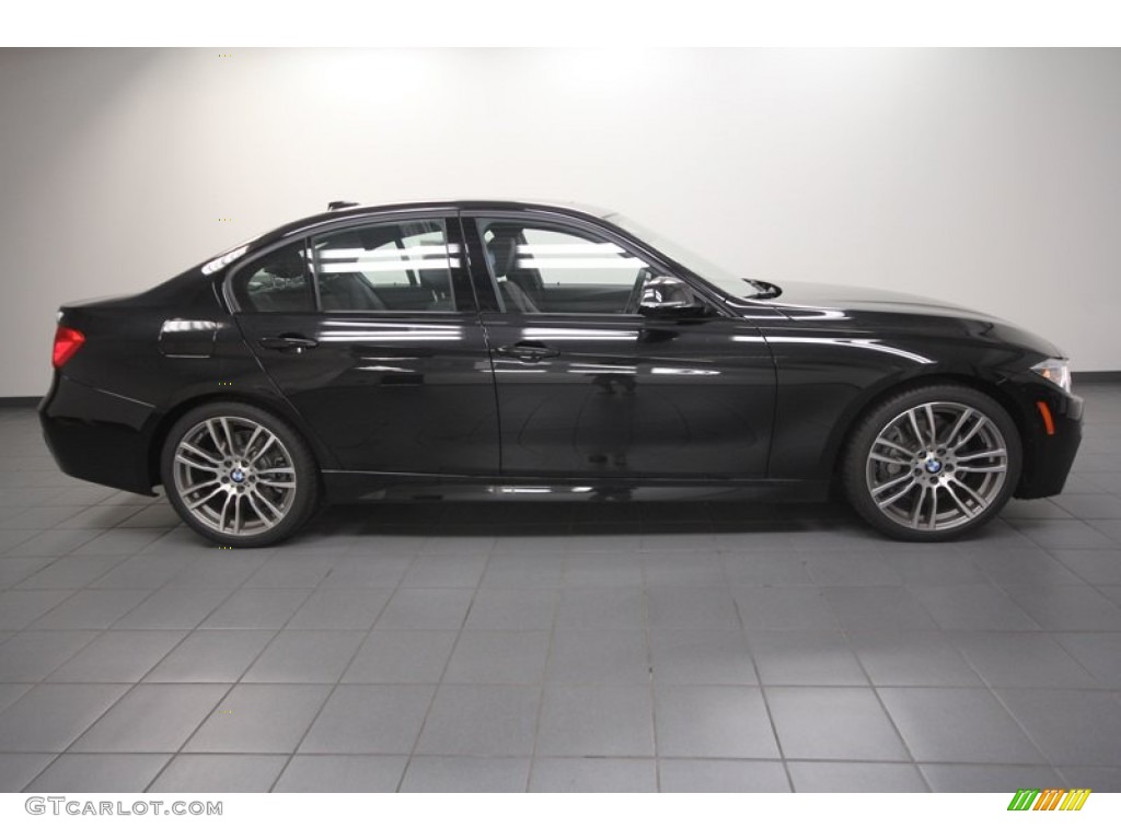 Black Sapphire Metallic 2013 BMW 3 Series 335i Sedan Exterior Photo #73014470