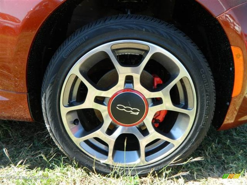 2013 Fiat 500 Sport Wheel Photo #73014616