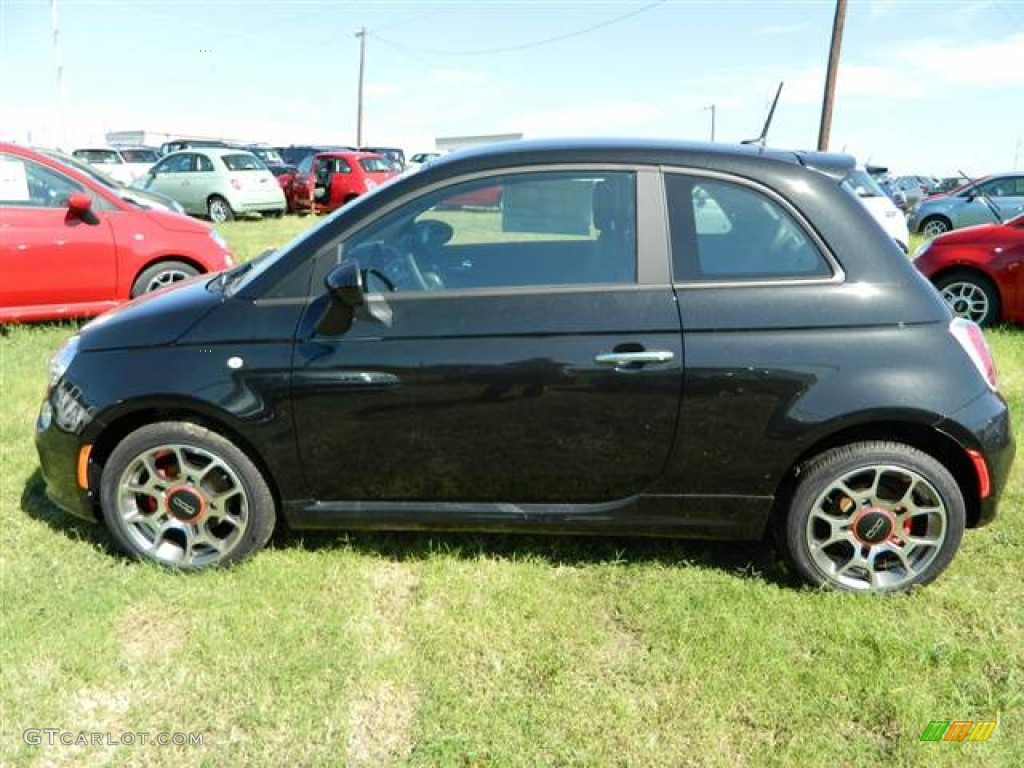 Nero (Black) 2013 Fiat 500 Sport Exterior Photo #73014988