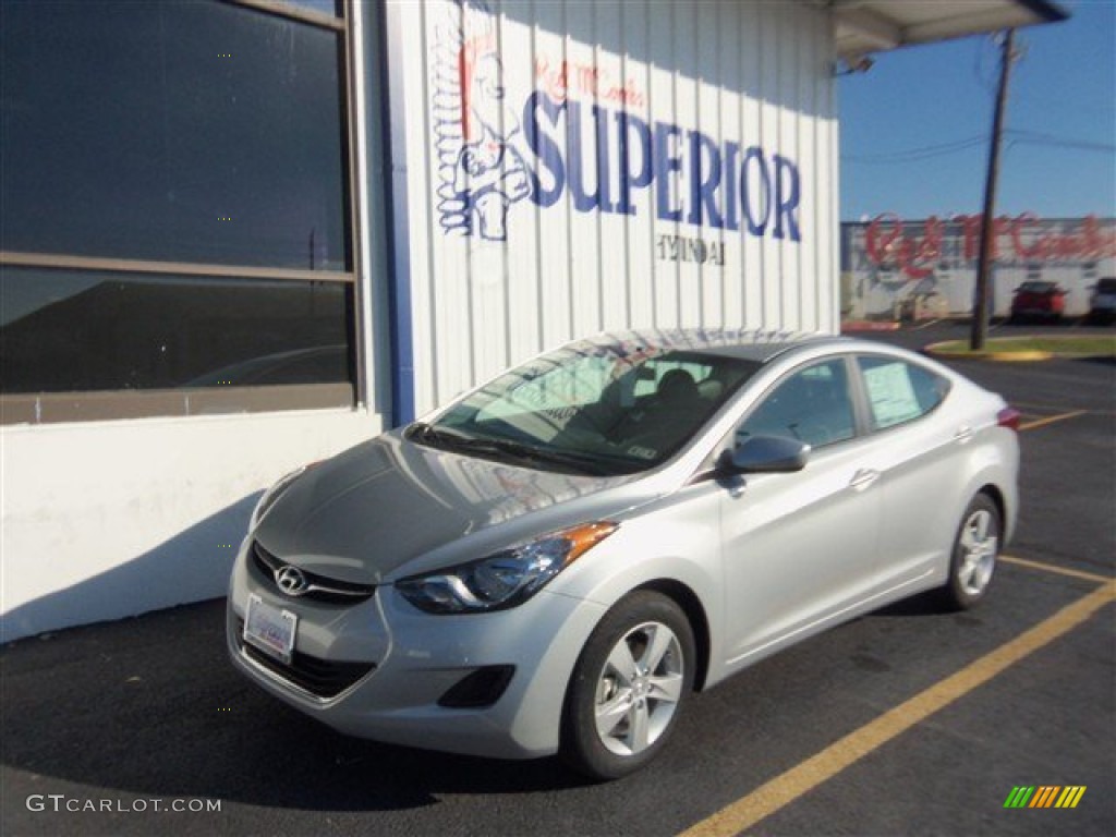 2013 Elantra GLS - Silver / Gray photo #1