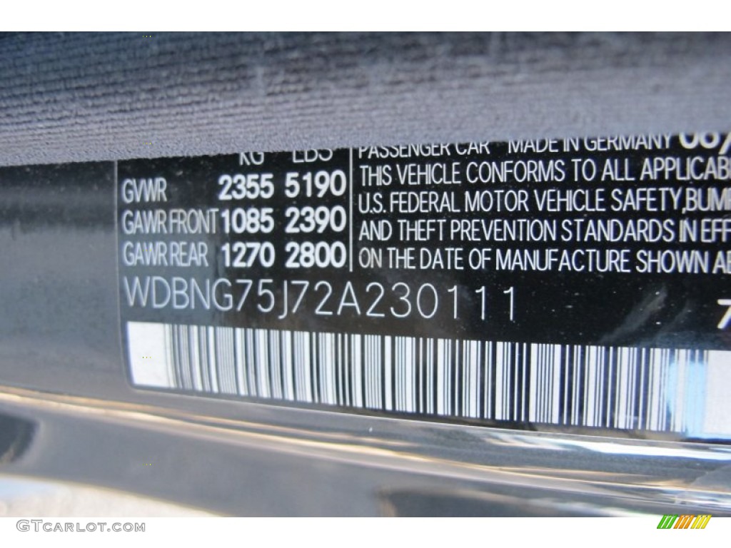 2002 S 500 Sedan - Tectite Grey Metallic / Charcoal photo #17