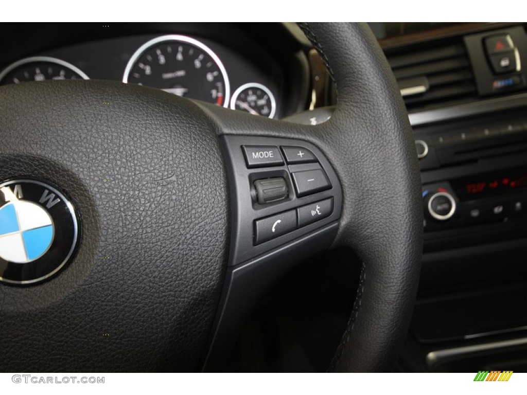 2013 3 Series 328i Sedan - Mineral Grey Metallic / Black photo #22