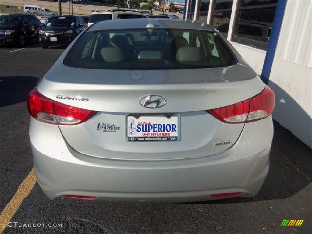 2013 Elantra Limited - Silver / Gray photo #8