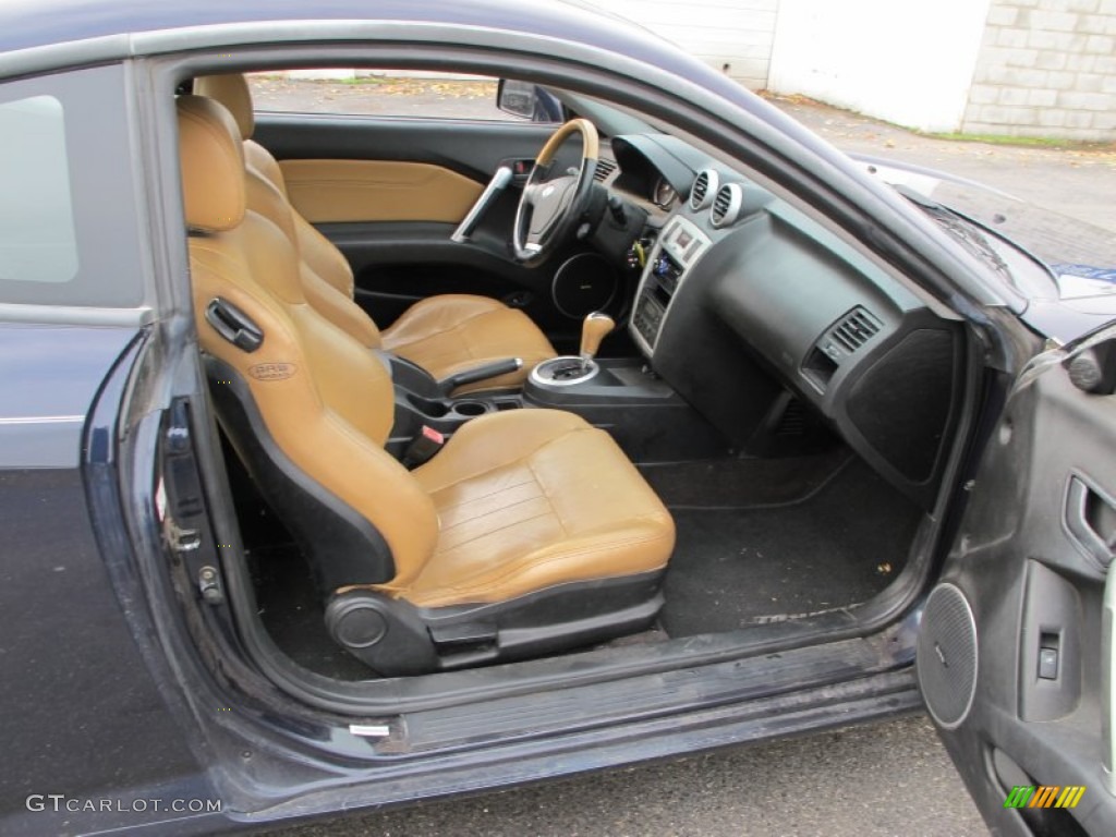 Beige Interior 2006 Hyundai Tiburon GT Photo #73015933