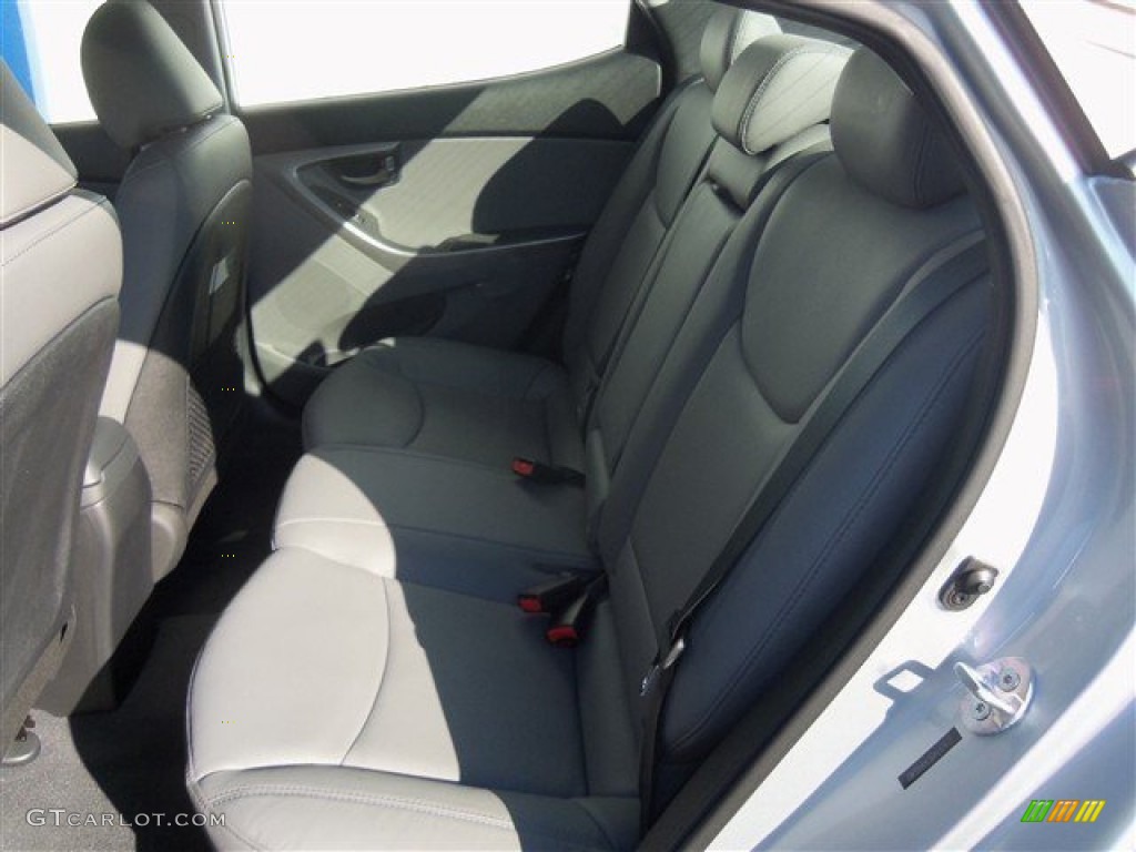 2013 Elantra Limited - Silver / Gray photo #14