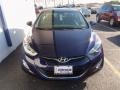 2013 Indigo Night Hyundai Elantra GLS  photo #2