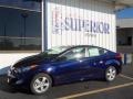 2013 Indigo Night Hyundai Elantra GLS  photo #4