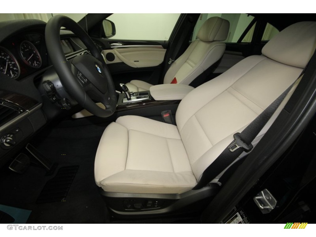 Oyster Interior 2013 BMW X6 xDrive35i Photo #73016347