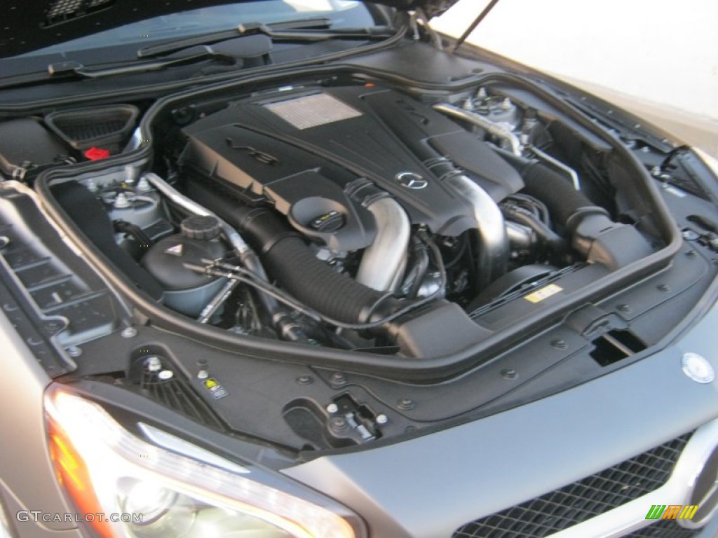 2013 Mercedes-Benz SL 550 Roadster 4.6 Liter DI Twin-Turbocharged DOHC 32-Valve VVT V8 Engine Photo #73016518