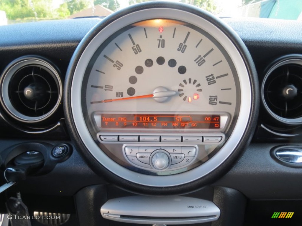 2007 Cooper S Hardtop - Pepper White / Carbon Black/Carbon Black photo #32