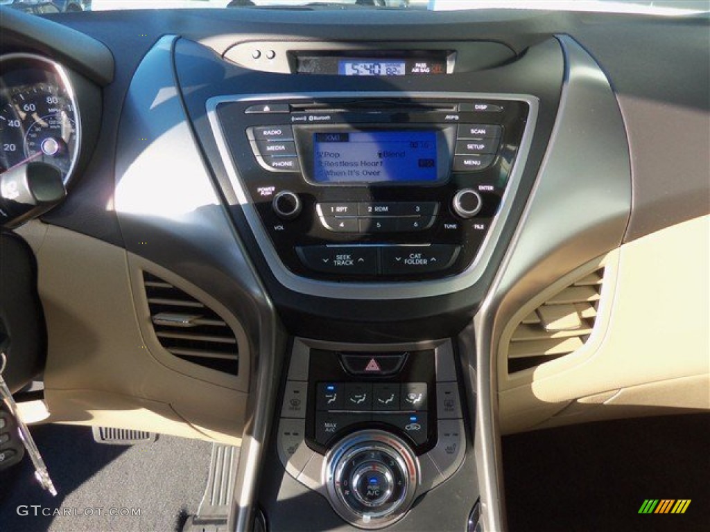 2013 Elantra Limited - Desert Bronze / Beige photo #16