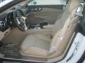 2013 Mercedes-Benz SL Beige/Brown Interior Front Seat Photo