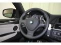 2013 BMW X6 Oyster Interior Steering Wheel Photo