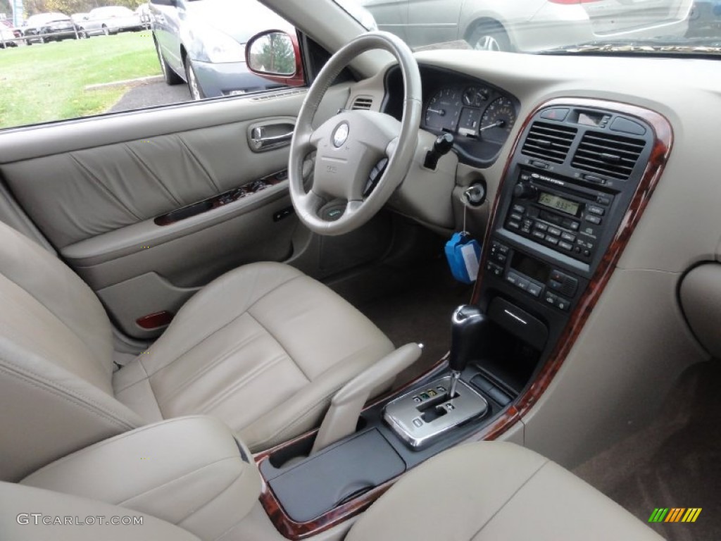 Beige Interior 2006 Kia Optima EX V6 Photo #73016845
