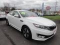 2012 Snow White Pearl Kia Optima Hybrid  photo #4