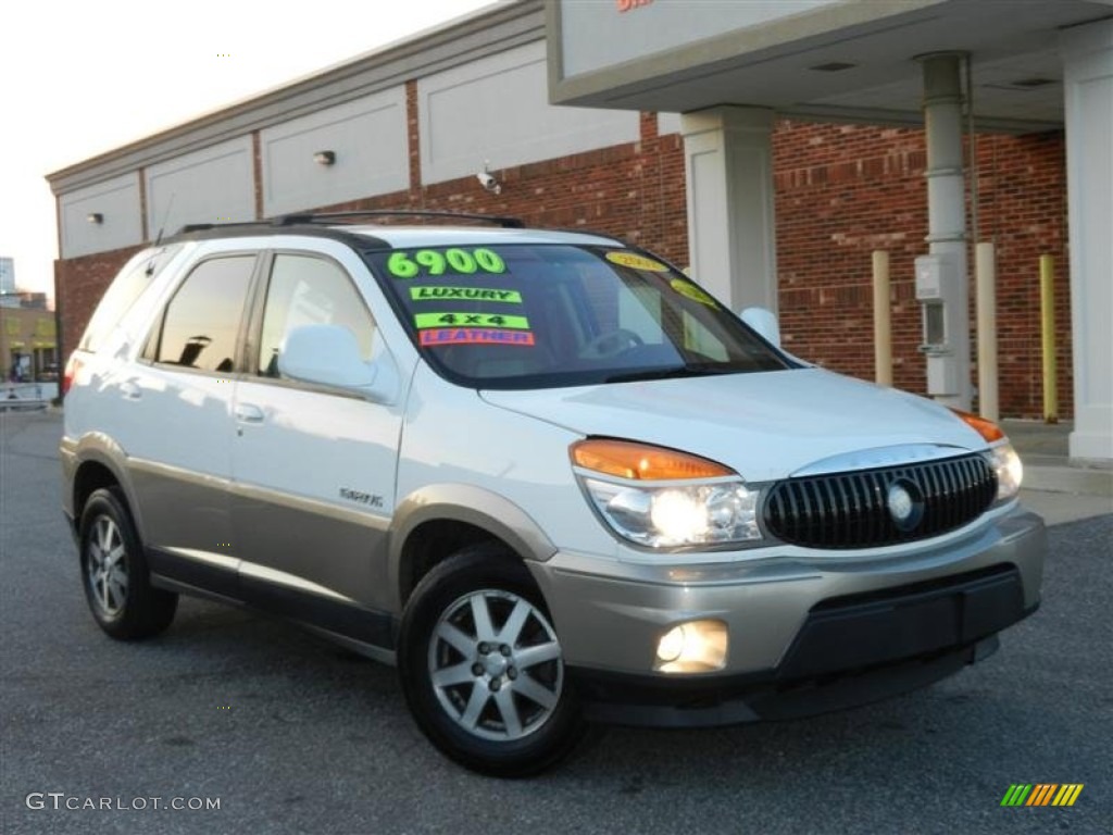 2002 Rendezvous CXL AWD - Bright White / Medium Oak photo #2